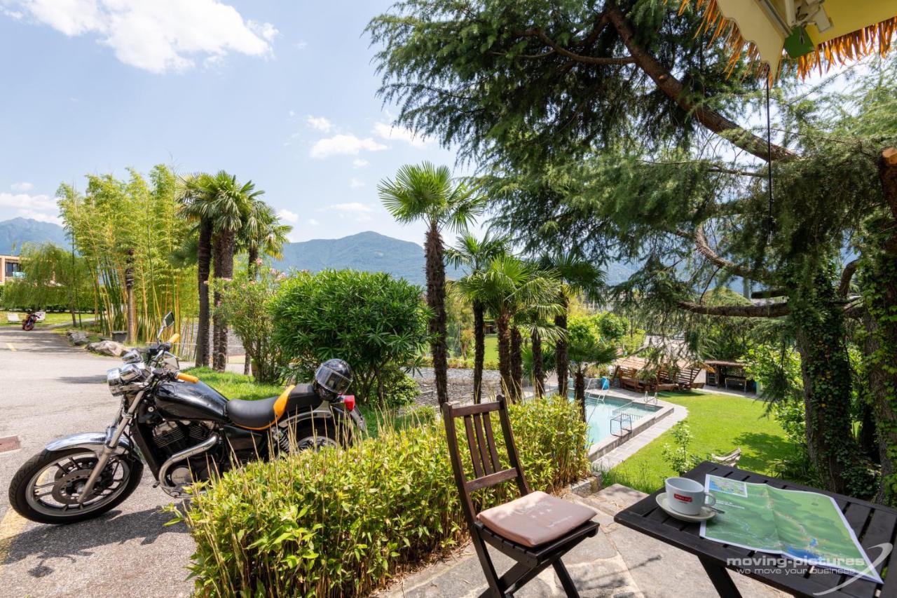 Bamboohouse Motel Riazzino ภายนอก รูปภาพ