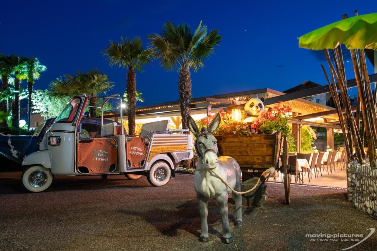 Bamboohouse Motel Riazzino ภายนอก รูปภาพ